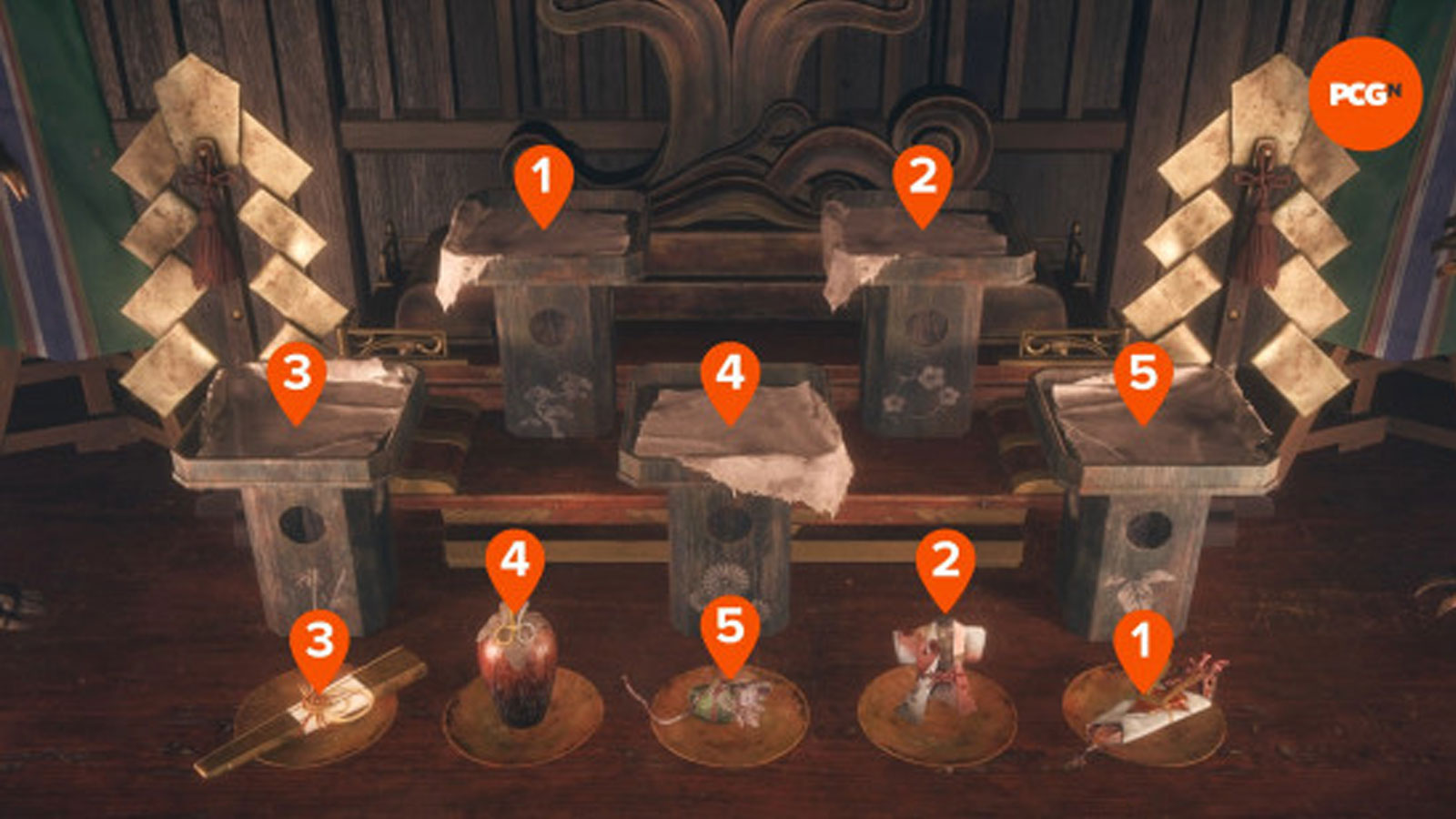 Silent Hill f Altar Puzzle